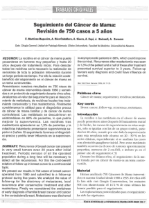 Seguimiento del Cáncer de Mama