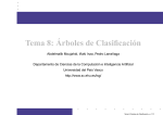 Tema 8: Árboles de Clasificación