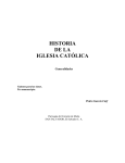 historia de la iglesia católica