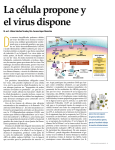 La célula propone y el virus dispone