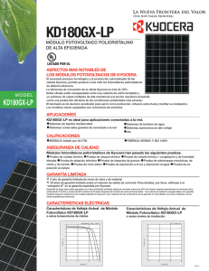 KD180GX-LP - Kyocera Solar