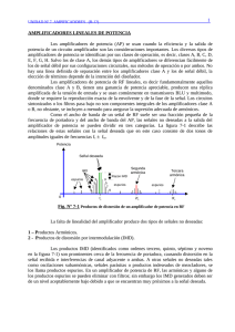 AMPLIFICADORES LINEALES DE POTENCIA
