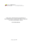 vigilancia, prevencion, diagnóstico y tratamiento de la