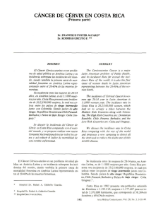 c&aacute;ncer de c&eacute;rvix en costa rica