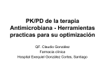 Optimización de los antimicrobianos: Modelos PK/PD y DDDs