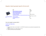 Dispositivo Chip Programador SuperPro M Universal IC