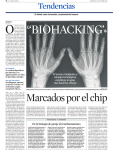 "Biohacking, marcados por el chip" (Luis Serrano / La