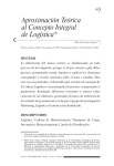 Aproximación Teórica al Concepto Integral de Logística*