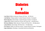 Diabetes y Ramadán - Fundació Rossend Carrasco i Formiguera