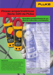 Pinzas amperimétricas Serie 320 de Fluke