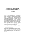 La configuración política y jurídica del synédrion de Corinto (395