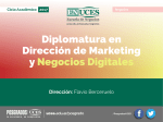 Diplomatura en Dirección de Marketing y Negocios Digitales