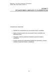 Unidad 3 ECUACIONES LINEALES O CUADRÁTICAS