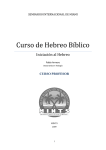 Curso de Hebreo Bíblico - Seminario Internacional de Miami