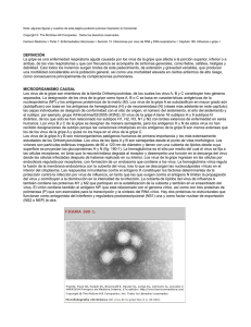 Harrison Capítulo 180. Influenza o gripe