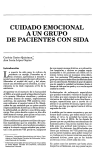 cuidado emocional aun grupo de pacientes con sida