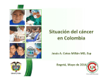 Situación del cáncer en Colombia