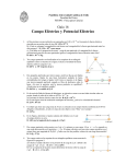 Campo Eléctrico y Potencial Eléctrico - Física UC