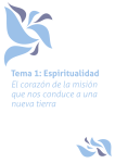 Tema 1: Espiritualidad El corazón de la misión