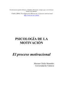 Psicología de la Motivación: el proceso motivacional