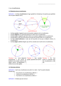 Circunferencias y ángulos II: cuestiones métricas