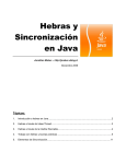 Tutorial Java - Hebras y Sincronizacion
