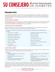 Hipoglucemia - Diabetes Pro