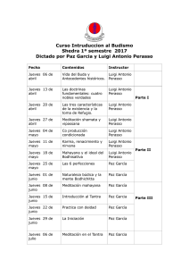 Curso de Introducción al Budismo 2017