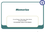 Memorias - OCW
