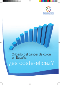 Cribado del cáncer de colon en España ¿es coste eficaz?