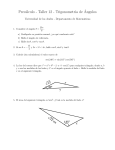 Trigonometría de Ángulos - Departamento de Matemáticas