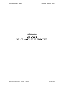 arranque de los motores de inducción