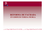 REFORMA DE FACHADA