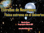 Estrellas de Neutrones