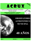ACRU x - Complejo Astronómico Municipal
