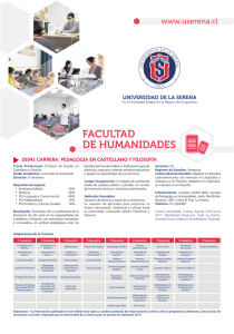 facultad de humanidades - Universidad de La Serena