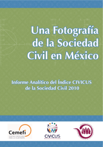 Una Fotografía de la Sociedad Civil en México
