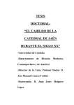 tesis doctoral: “el cabildo de la catedral de jaén - Helvia