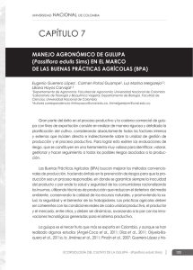 PDF (Manejo agronómico de gulupa (passiflora edulis sims) en el