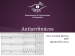 Antiarrítimicos - Departamento de Farmacología y Terapéutica