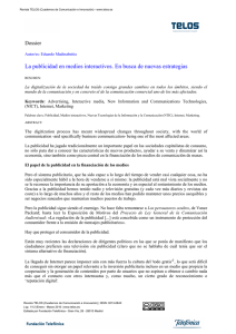 Descargar Artículo en PDF - TELOS