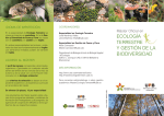 ecología terrestre y gestión de la biodiversidad