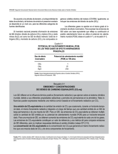 Recuadro II-1 EMISIONES Y CONCENTRACIONES DE DIÓXIDO