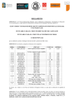 Horario y reglamento (Benicarló) - Federación de Atletismo de la