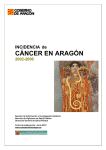 Incidencia de Cáncer en Aragón 2002-2006