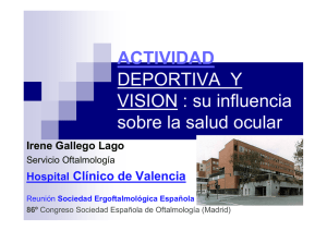 actividad deportiva y vision