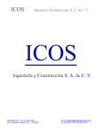 Ingeniería y Construcción, SA de CV - ICOS