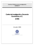 Centro de Investigación y Docencia Económicas, AC (CIDE)