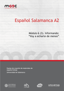 Español Salamanca A2