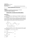 Introducción a circuitos de corriente alterna. - U